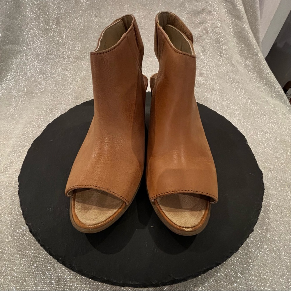 JOSEF SEIBEL Open Toe Heeled Booties - Women's Size 7.5